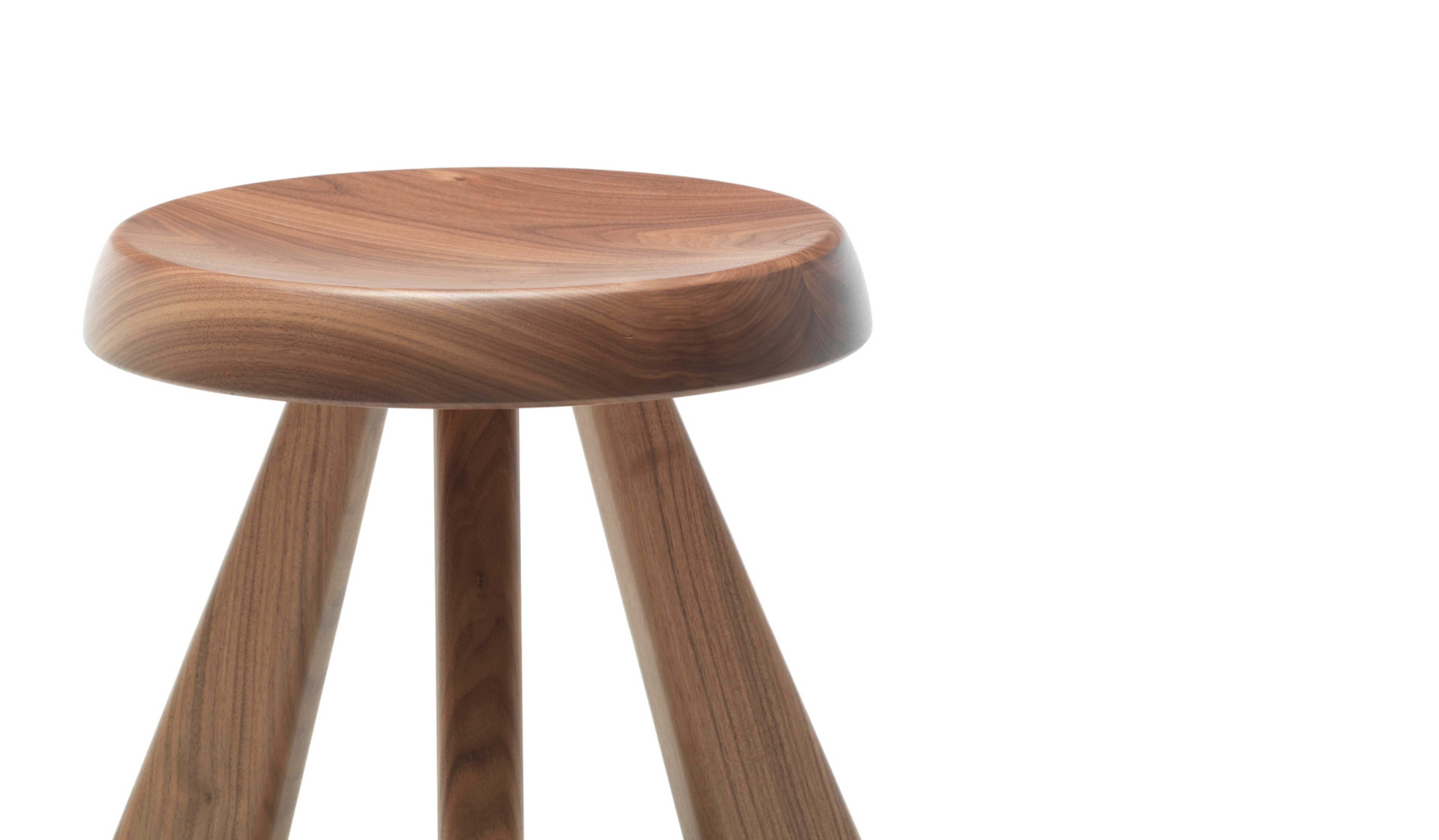 TABOURET MÉRIBEL DESIGN CHARLOTTE PERRIAND